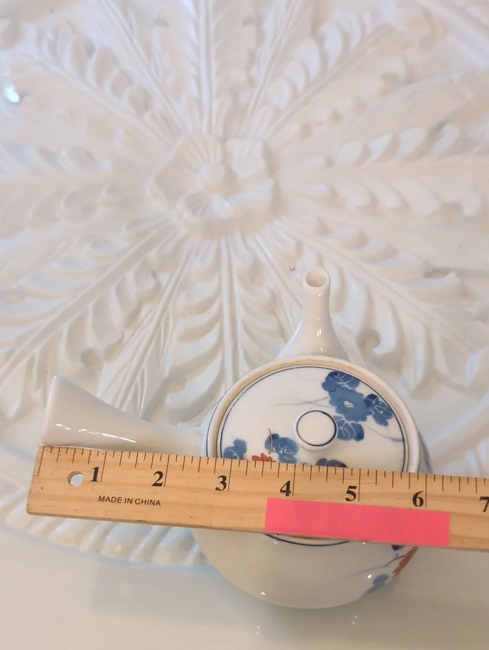 Saikai Pottery Japanese kyusu teapot